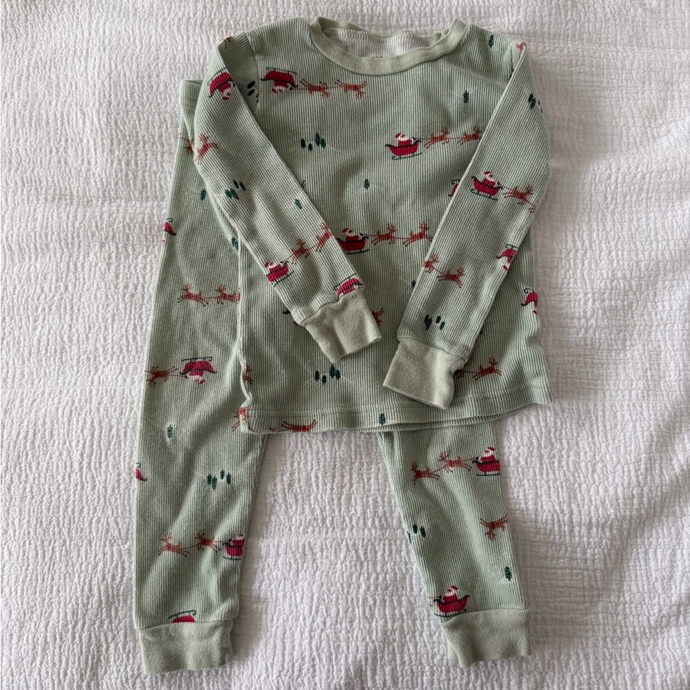 Santa pajamas, 2t
